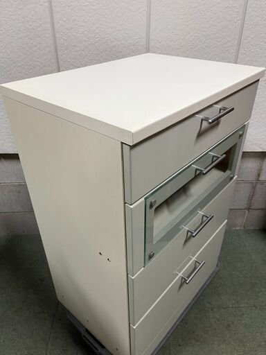 大洋 木製 4段 チェスト 衣服収納 整理箪笥 幅59cm×奥行44cm×高さ89cm