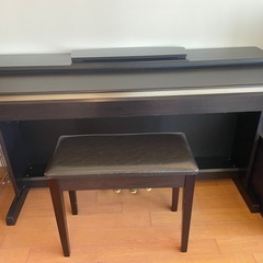 YAMAHA ARIUS YDP-160 電子ピアノ ダークウッドの画像
