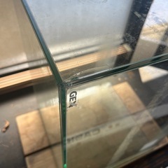 ガラス水槽差し上げます。の画像