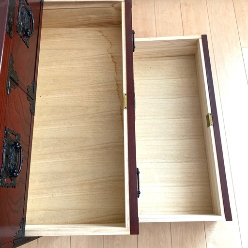 泣きの最終価格（ ;  ; ）【高級和箪笥】工芸家具 飛鳥 欅箪笥 民芸家具 チェスト 収納家具