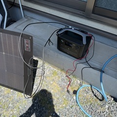 (ヒビ割れあり）エコフロー     ポータブルソーラーパネル 160wの画像