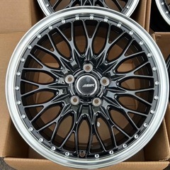 PREMIX プレミックス MERプロメッシュ 17インチ 7J +55 5穴 114.3の画像