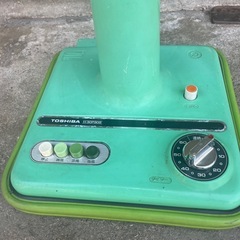 NO：5967  東芝レトロ扇風機‼️首振りできない❣️の画像