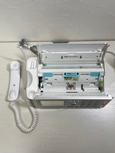 f●t■Panasonicパナソニック・電話機FAX【 KX-PZ310-S】 子機1台付・インクフィルム１本＋FAX用紙１本付き