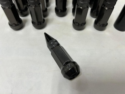 スチールスパイクデザインナット　M12　P1.5（グレー）