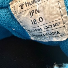 hummel サッカーシューズ　18センチ　の画像