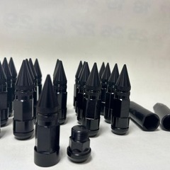 ハイブリットスパイクナット ネジ部スチール M7B M12x1.5 ブラックの画像