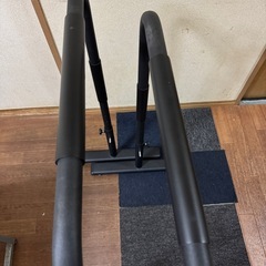 パラレルバー ブラック 高さ調整可能の画像
