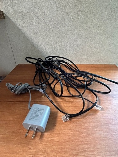 防犯機能付き　シャープ子機付き電話