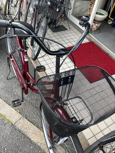 エンジのママチャリ　