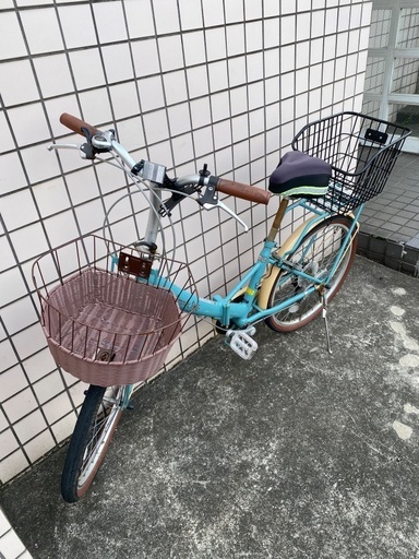 24インチ折りたたみ自転車