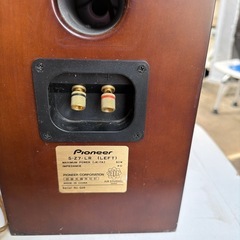 Pioneer  スピーカー　レトロ　オシャレ　格安の画像