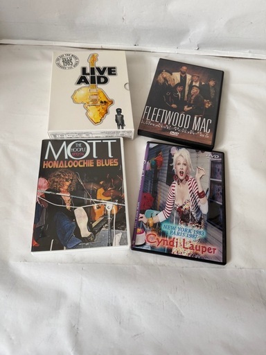 ライブエイドDVD(BOX)その他　まとめ売り