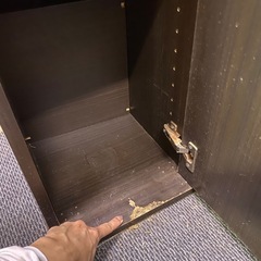ミラー扉靴箱の画像
