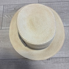【美品】カンカン帽　麦わら帽子の画像