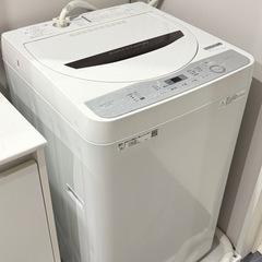 SHARP  4.5kg 洗濯機の画像