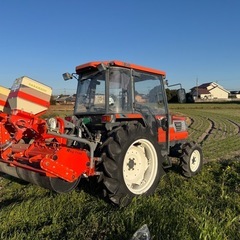 麦踏みローラー施肥機付きの画像