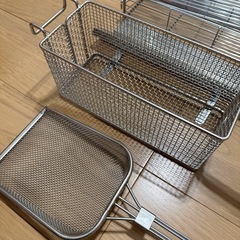 【業務用】フライヤー周辺器具セット ステンレス 厨房用品の画像