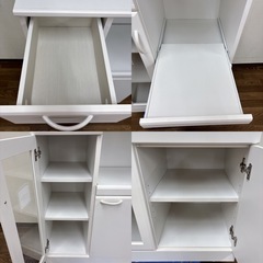 【🐤買取市場 柴田店】 I658 🌈 白井産業 キッチンカウンター ⭐ クリーニング済の画像