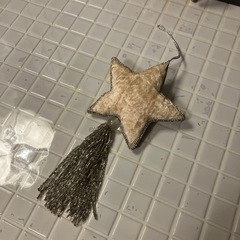 星と馬のオーナメントの画像