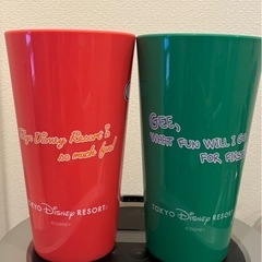 ディズニー限定　ミニー&グーフィーカップセットの画像