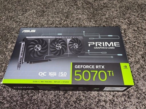 Intel Core Ultra 7 265K／RTX5070ti搭載 超高性能PC
