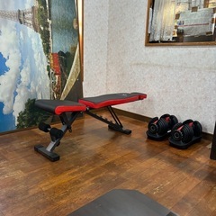 ダンベル24kg×2＋ベンチの画像