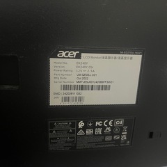 acerモニタの画像
