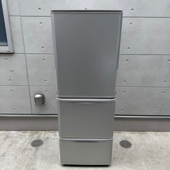 676⭐️2021年製美品★シャープ　冷蔵庫　3ドア　大型　左右両開き　300L〜400Lの画像