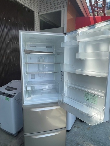 NO C69?福岡市内配送設置無料✨?NR-C37FM-N 冷蔵庫 シルキーゴールド [365L /3ドア /右開きタイプ]
