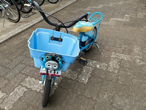 14インチトーマス自転車幼児用 (キャン) 武蔵関の自転車の中古あげます