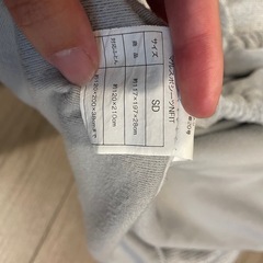 美品！セミダブルボックスシーツカバーの画像