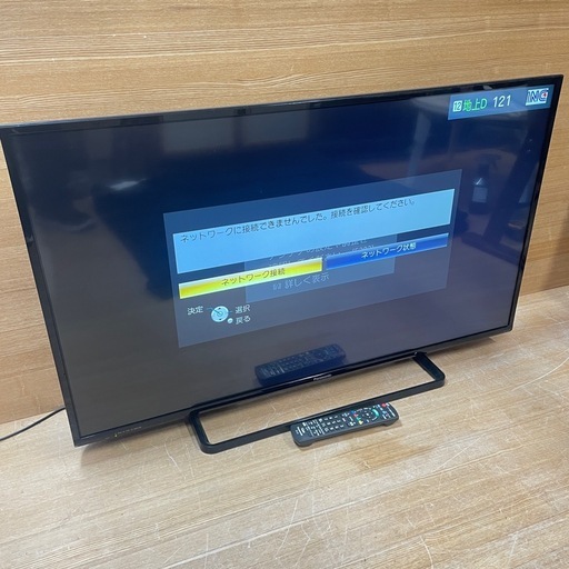【k48液晶テレビ】43型 Panasonic　TH-43D305
