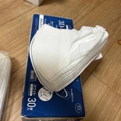【未使用品】マスク　不織布　3D    90枚弱の画像