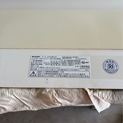 シャープAY-G28H-W 2018年製　ジャンク(室外機)の画像