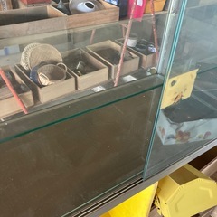 ガラス　ショーケース　レトロ　陳列棚の画像