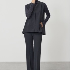 プラステ　ストレッチパンツ　ブラック　新品の画像