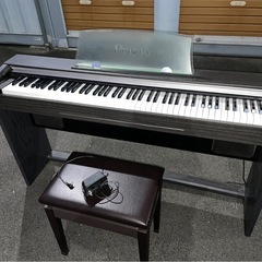 【CASIO Privia 電子ピアノ 椅子付き!!】の画像