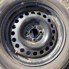 185/65R15 15インチ 夏タイヤ  日産鉄チンの画像