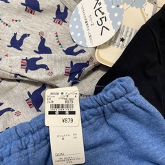 95センチパンツ100センチTシャツ　未使用の画像