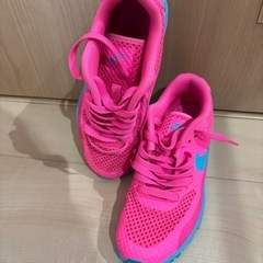 23cm NIKE AIR MAX スニーカー ピンク の画像