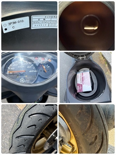 ヤマハ YAMAHA ジョグ　ZR JOG SA56J スペシャルエディション　インジェクション FI マットブラック　ゴールドホイール　 実動_4