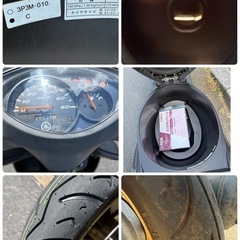 ヤマハ YAMAHA ジョグ　ZR JOG SA56J スペシャルエディション　インジェクション FI マットブラック　ゴールドホイール　 実動の画像