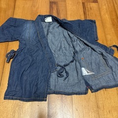 デニム風　甚兵衛の画像