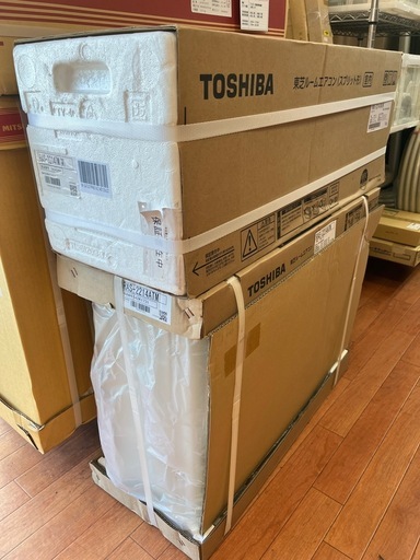 未開封品 TOSHIBA  ルームエアコン【リサイクルマート下関店】 リサイクルマート下関店(公式) (@recyclemart_shimonoseki 
