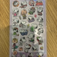 スヌーピー シールの画像