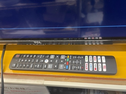 【中古】TCL32インチテレビ　スマートテレビ　動作確認済【I0514IE】