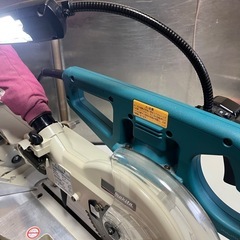 Makita マキタ 216mm スライドマルノコ　LS0812 210-216mm 卓上 動作確認済 防塵袋有り 丸ノコ 丸鋸 工具付属 中古品 ④の画像