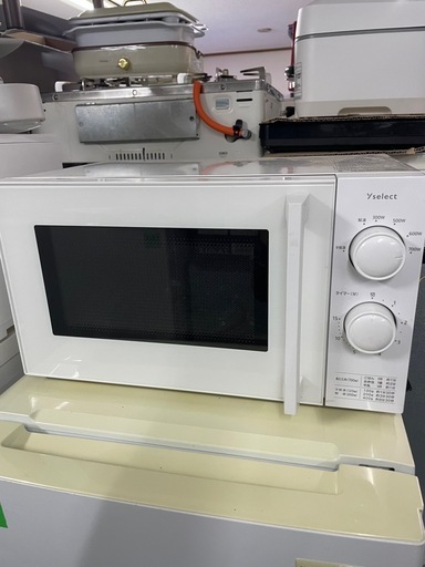配送可能　保証付き 2024年製YMW17HL6 ヤマダオリジナル 単機能電子レンジ 60Hz(西日本専用) アーバンホワイト