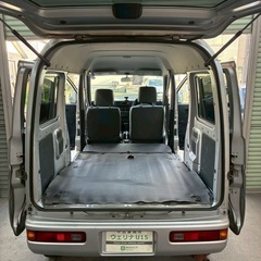 総額16.5万円★車内広々フラット軽箱バン★オートマ★Tベル交換歴あり★ETC★平成16年式 ホンダアクティバン(HH5)17.1万キロ 車検2年付き シルバーの画像
